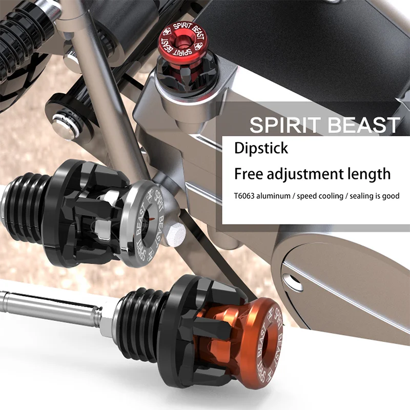 Линейка для измерения уровня топлива мотоцикла SPIRIT BEAST HONDA SUZUKI DL250 GSX250R GY6 SYM Benelli