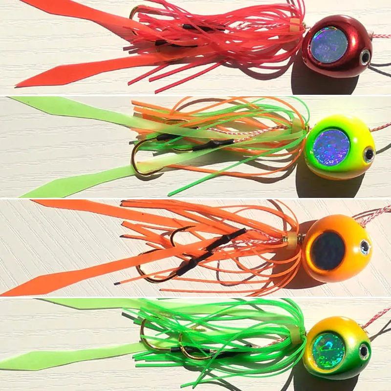 1 шт. 150 г/120 г/100 г/80 г/60 г/40 г слайдер рифовых и морских окуней/морской лещ Jig head с