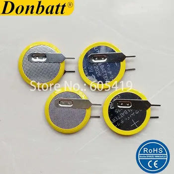 

100% Fresh Soldering tabs CR2025 3V Lithium Button Cell Battery with Pins, Vertical Mounting Type CR2025 for PCB