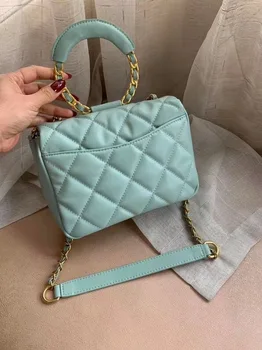 

Newest arrival 19 bags luxury soft denim bags ladies chain flap shoulder bags for woman 3 colors in stock FREE SHIPPING