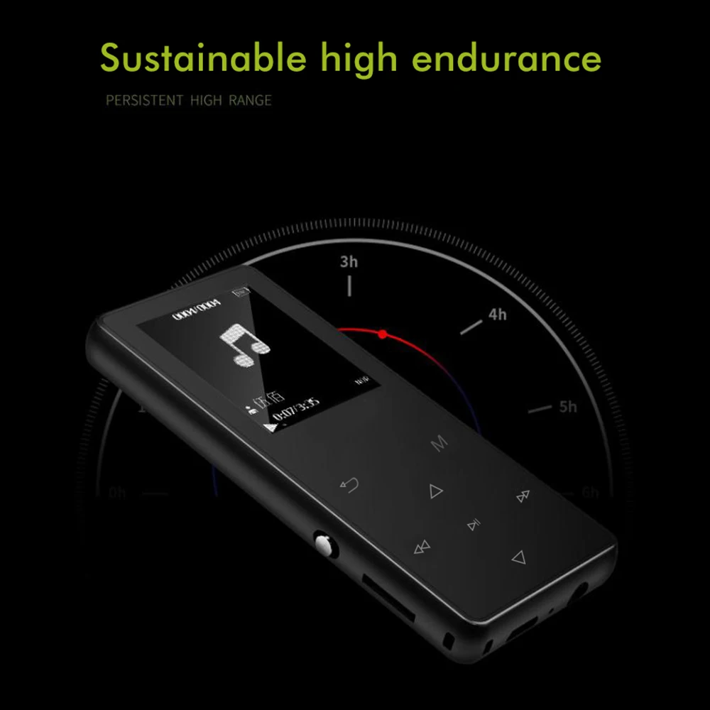 Универсальные наушники+ 8 Гб Bluetooth беспроводной без потерь музыкальный mp3-плеер fm-радио 1,8 дюймов цветной TFT экран hi-fi звук