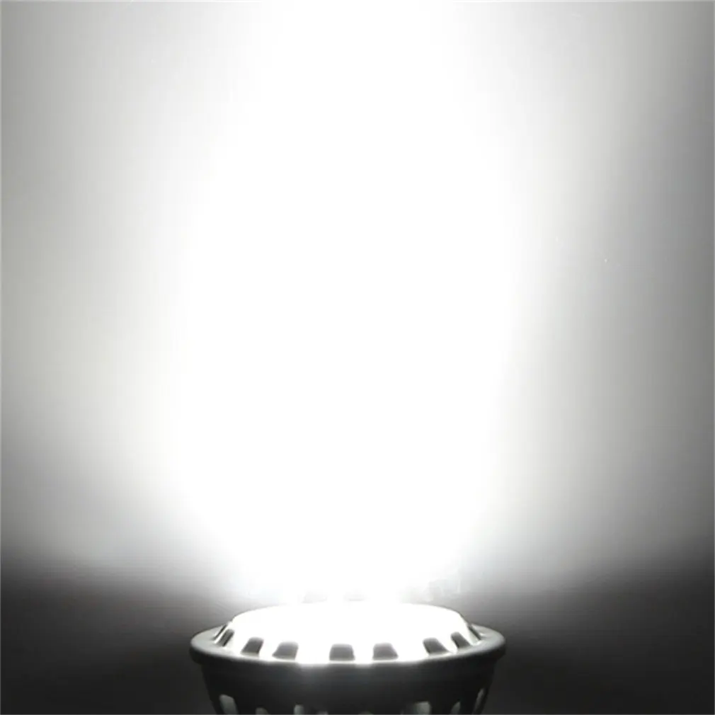 Новые супер яркий AC100-265V GU10 5 Вт высокой мощности Мощность низкая Confumption светодиодные лампы SMD пятно лампочки теплый белый/День белый