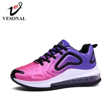 VESONAL/Новинка; сезон лето-осень; Легкие кроссовки с воздушной подушкой; женская обувь; Повседневная дышащая удобная женская прогулочная обувь