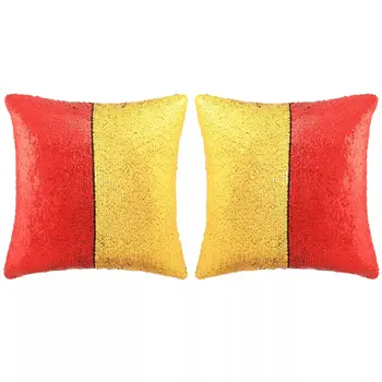 

Vidaxl Kissen-set MIT pailletten 2 STK. 60x60 cm round und Golden