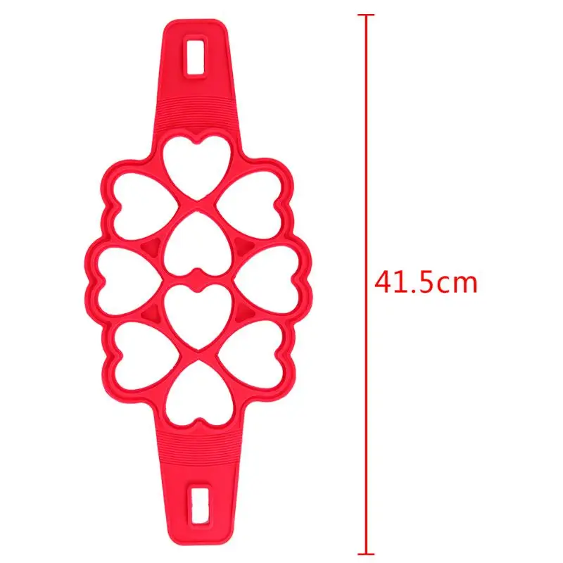 4, 7, 10, силиконовые антипригарным фантастические яйцо блинница сердца яйцо кольцо сделать прессформы блинчика Кухня аксессуары