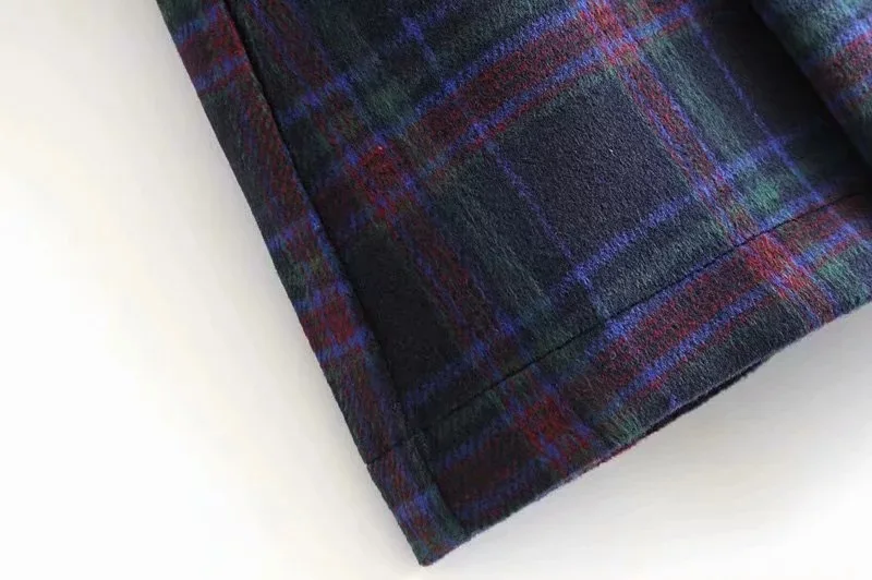 Faldas mujer moda мини-юбка Зимняя юбка из твида клетчатая юбка в стиле Харадзюку юбка в клетку платье с юбкой в клетку