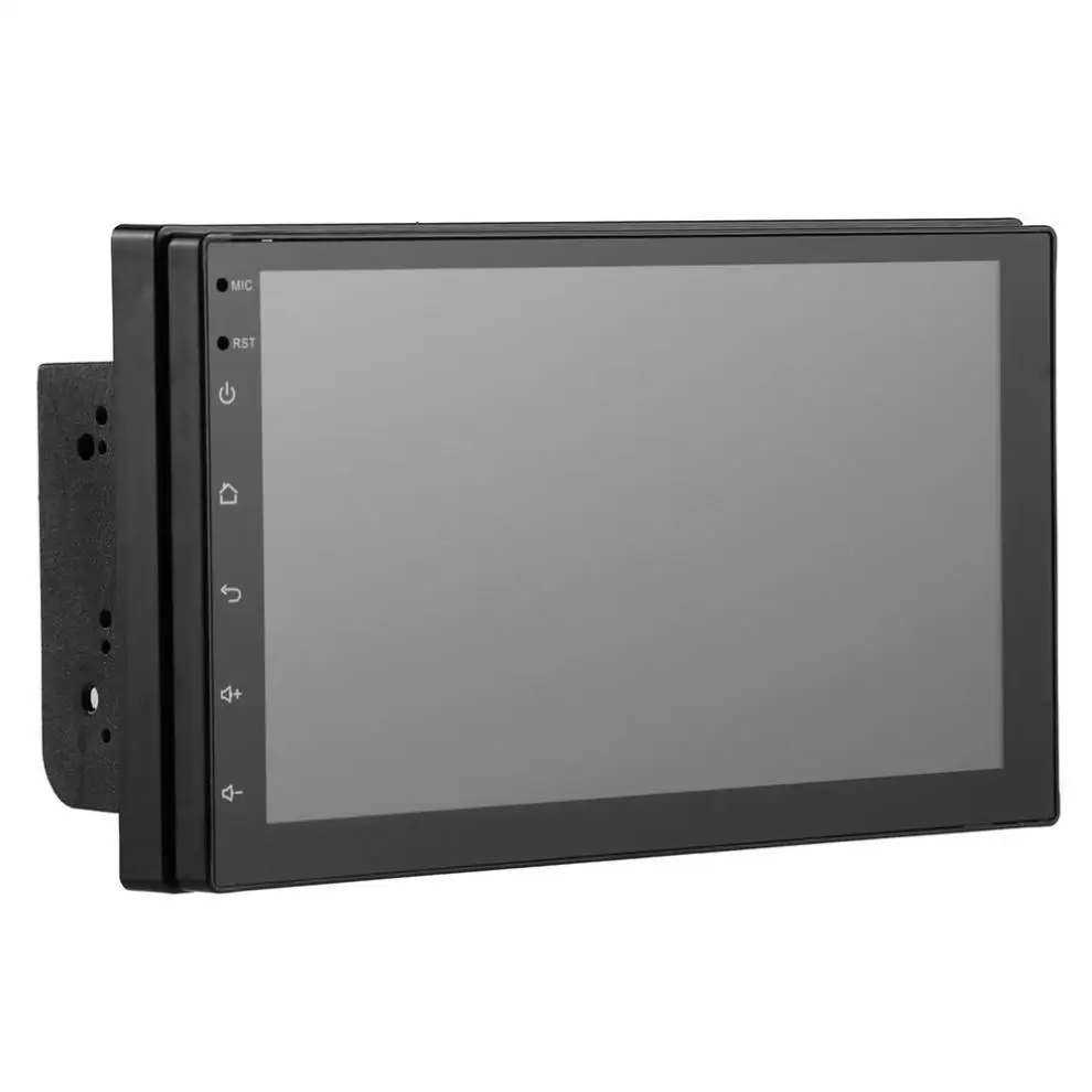 7 дюймов 2Din 1024x600 сенсорный экран Bluetooth четырехъядерный Android автомобильный Радио