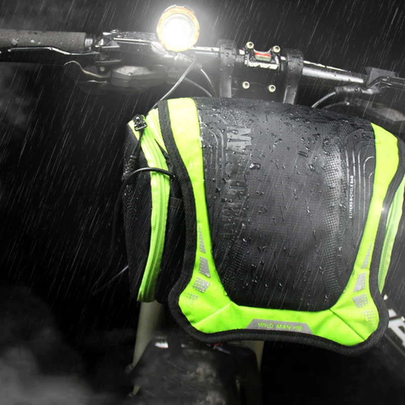 Водонепроницаемая сумка Pannier для езды на велосипеде, для телефона, кошелек, для хранения ключей, руль, Аксессуары для велосипеда, чехол для улицы
