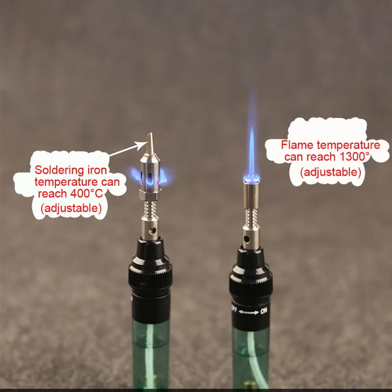 1300 Celsius Butane Gas Welding Soldering Irons Welding Pen Burner Blow Gas Soldering Iron Cordless Butane Tip Tool