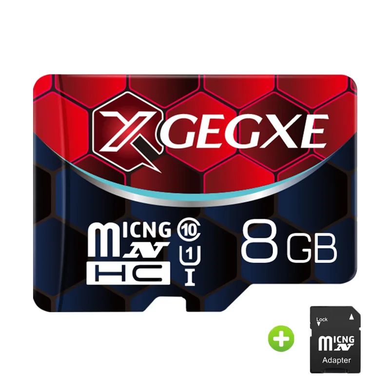 Micro SD карта 8 ГБ 16 ГБ 32 ГБ 64 Гб 128 Гб карта памяти C10 TF карта флэш-накопитель для смартфона - Емкость: 8GB