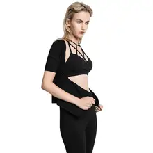 Женский популярный бандаж для похудения рубашка с коротким рукавом Корректирующее белье для похудения