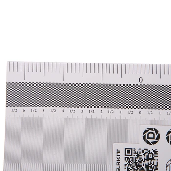 

Camera Lens Focus Calibration Card AF Micro Alignment Ruler Folding Chart H55F