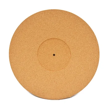 

Cork LP Slip Mat Anti-Static Slipmat for 12 Inch LP Vinyl Record Cork Turntable Platter Mat