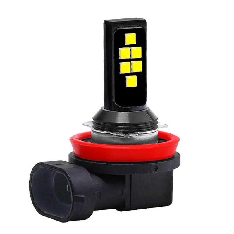 

1Piece NEW H1 H3 H7 H11 H8 H9 9006 HB4 881 H27W High Quality LED Auto Fog Lamps Car Anti Fog Light Foglamps Bulb White Yellow