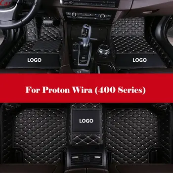 

Custom Fit XPE-Leather All Full Surrounded Waterproof car styling Car Floor Mats For Proton Wira (400 Series)