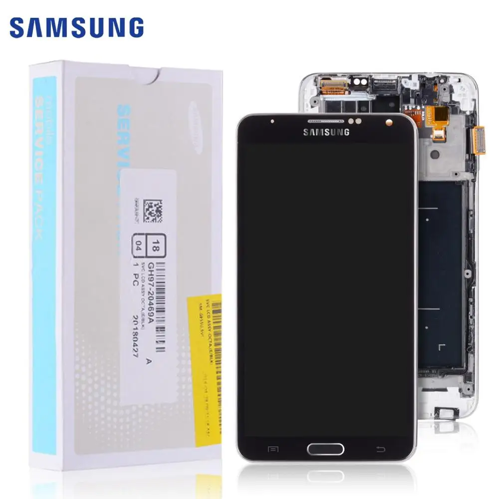 

5.7'' LCD For SAMSUNG Galaxy Note 3 LCD Display Touch Screen with Frame Note 3 N9000 N9005 N900A LCD Display Touch Screen