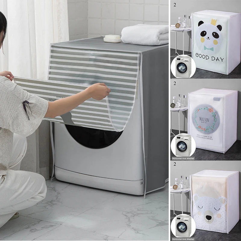 

Home Sunscreen Washing Machine Cover Waterproof Dust-proof Pulsator Washing Machine Convenient Durable Waterproof Cover