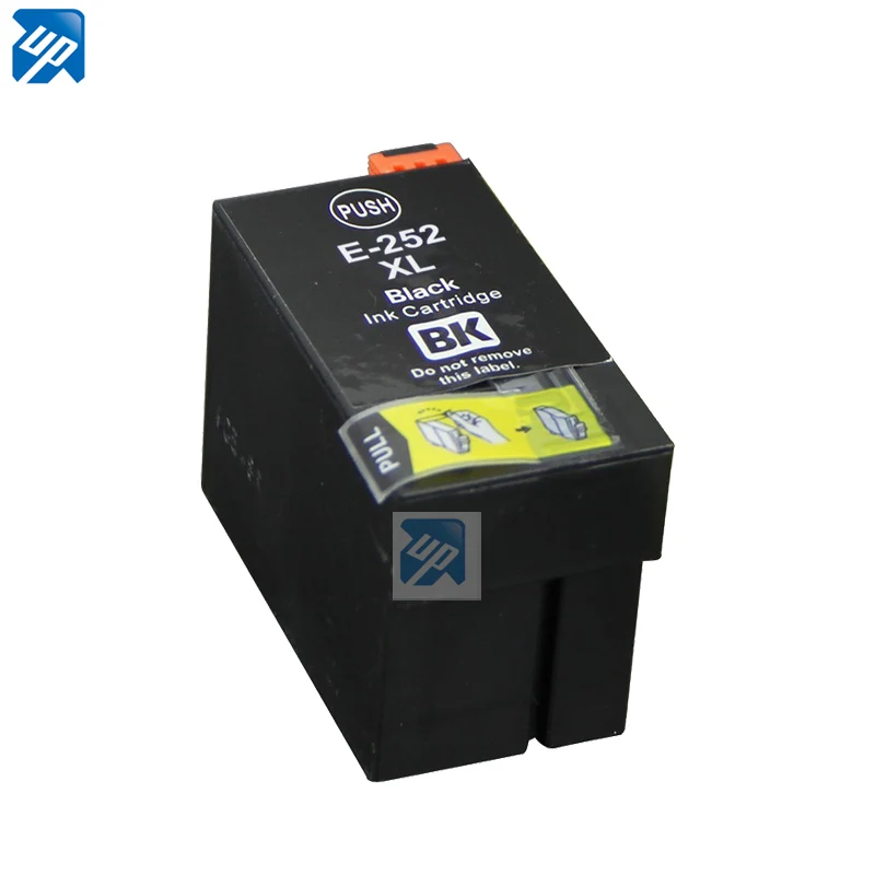 5 Black Ink Cartridges Compatible for Epson 252XL 252 Workforce WF 3620 3640  7610 7620 7110