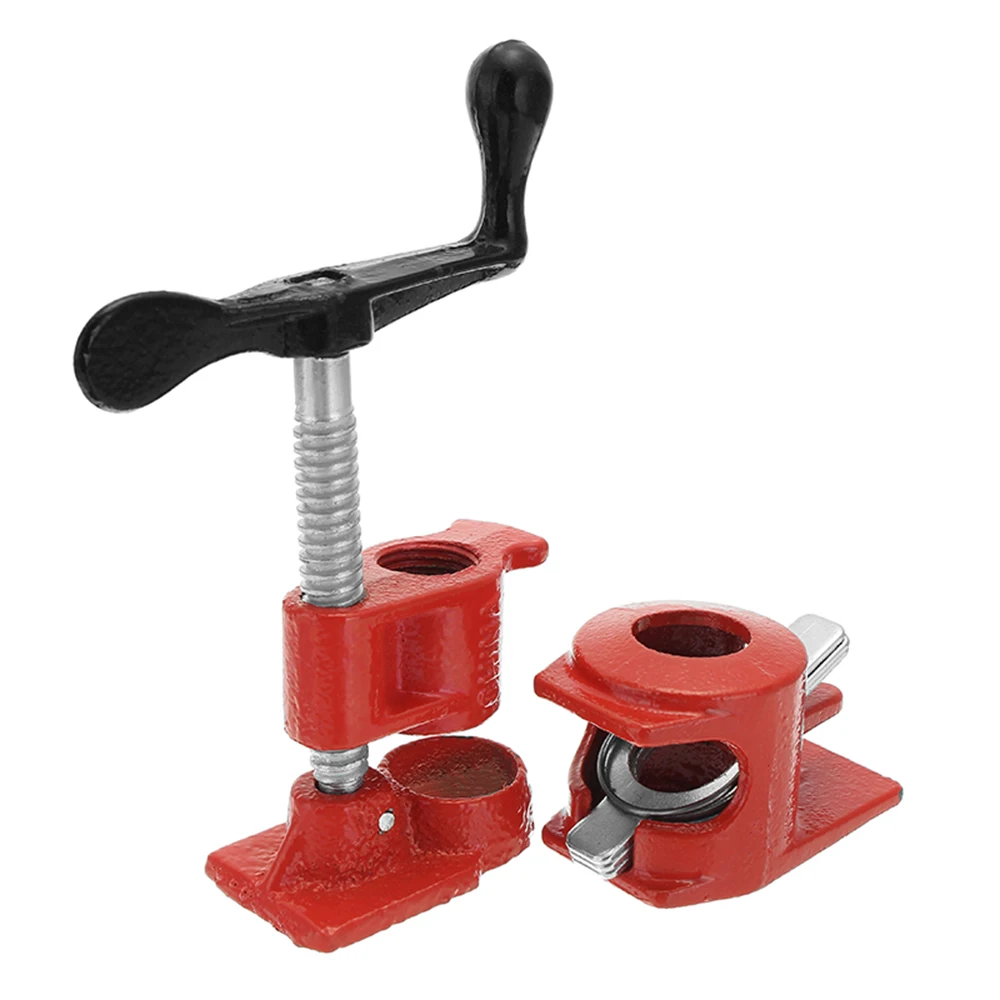 

1/2" Heavy Duty Cast Iron Woodworking Gluing Pipe Clamp Carpenters Tool