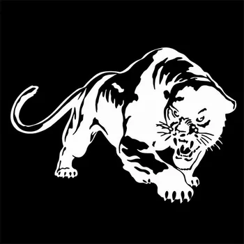 

Tiger Hunting Motorcycle Sticker Animal Decoration car Stickers Vinyl Waterproof Car Body Stickers and Decals car styling