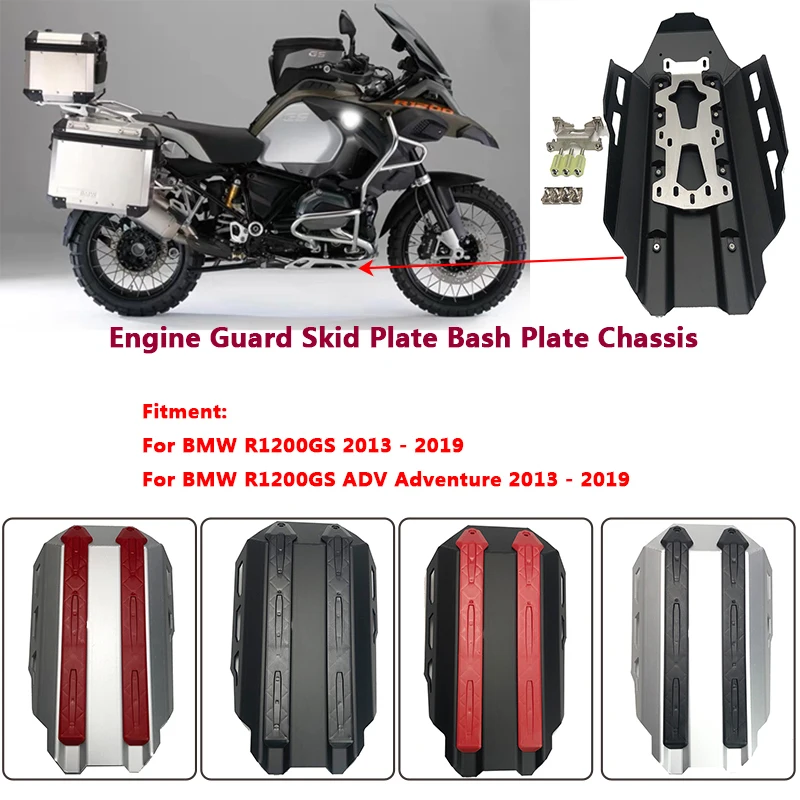 R1200gs New Arrival ! Motorcycle Frame Engine Guard Skid Plate Bash