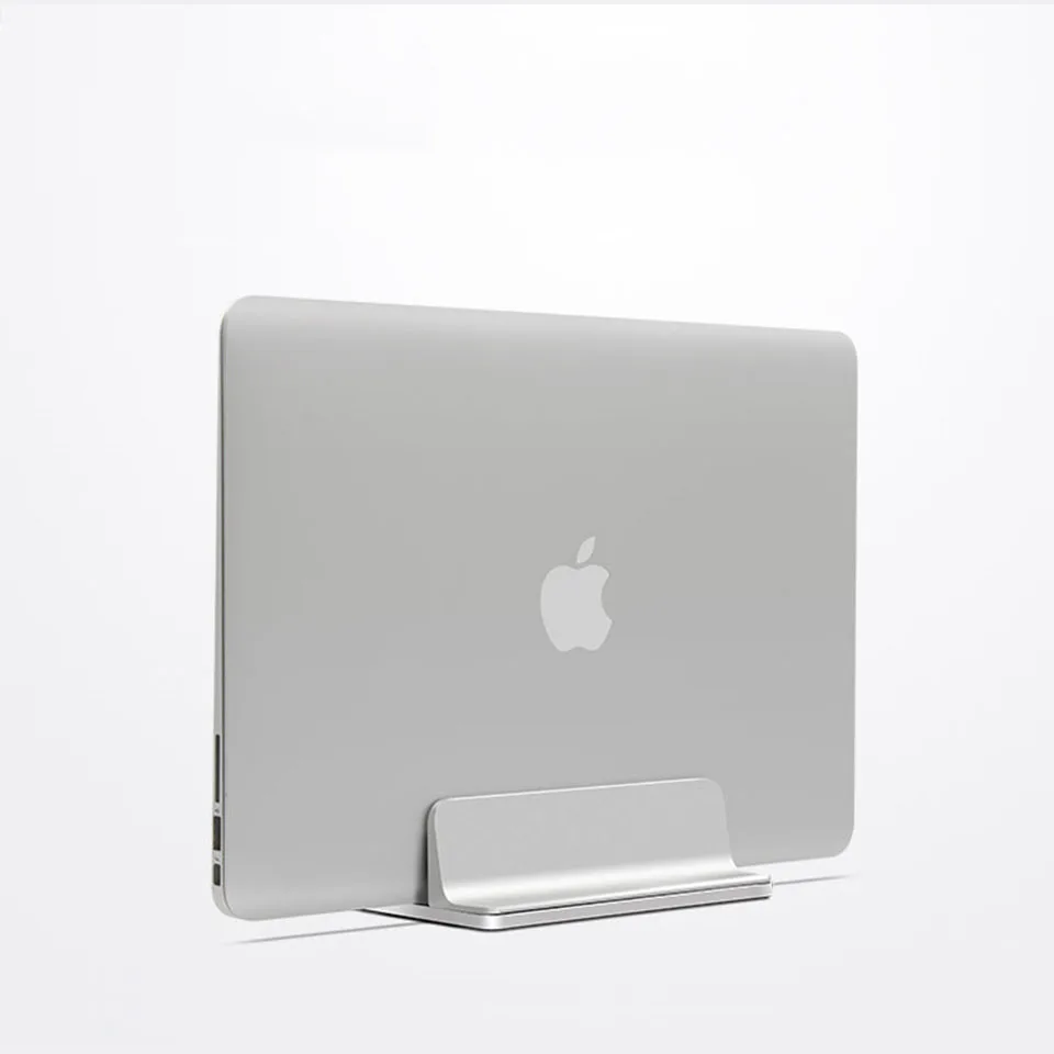 Cena Oryginalny aluminiowy regulowany pionowy pulpit uchwyt na laptopa wspornik stojakowy do Apple MacBook Pro Mac Book do notebooka Lenovo