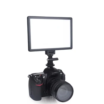 

Camera Light Photography Lighting LED Video Light 3300-5600K Dimmable LED Fill Light+Battery+Charger for Canon Nikon DSLR Camera