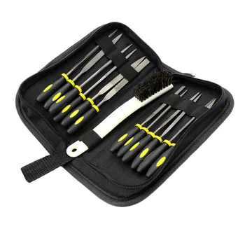 

15Pcs Woodworking Needle File Set Mini Assorted Wood Rasps For Hard Material Flat/round/triangle/square/semi-circular File