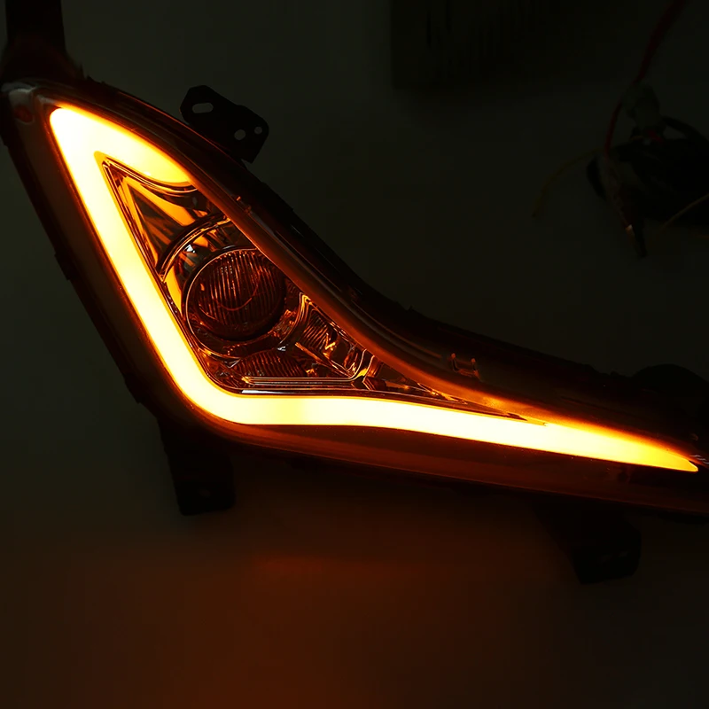 Светодиодсветодиодный дневные ходовые огни POSSBAY DRL противотуманные фары чехол