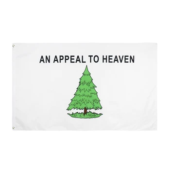 

90*150cm Washingtons Cruisers Appeal to Heaven Liberty Pine Tree Flag