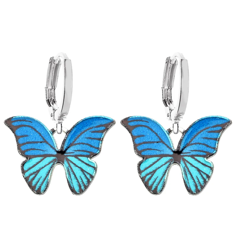 Pairs Cute Enamel Women Animal Dangle Earrings Charm Sweet