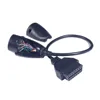 A+++ Quality Full PIN 38 Pin to 16 Pin OBD2 OBDII 38pin Diagnostic Adapter Connector Cable 3