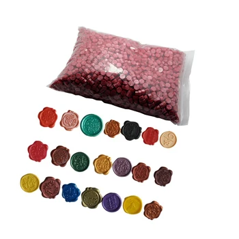 

Diy office document and wedding envelope sealing wax seal beads 0.5kg muti colors