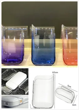 

1pc Clear PC Case Cover Transparent Portable Waterproof Dust For IQOS Electronic Cigarette Protective Cases