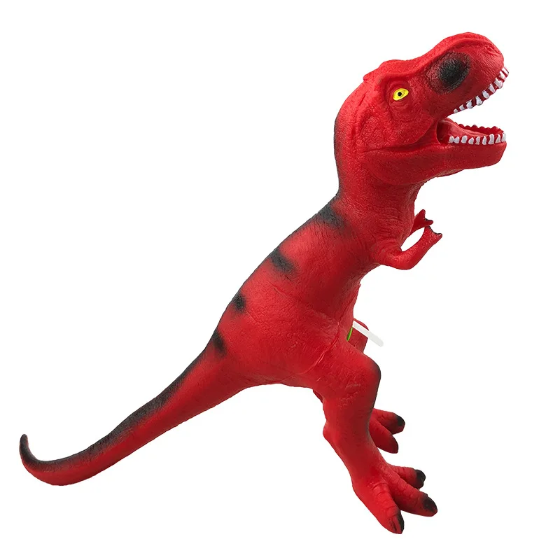 Constant Cheng большой размер мягкий Silcone динозавр модель игрушки T-Rex Трицератопс Стегозавр звук делая детский подарок