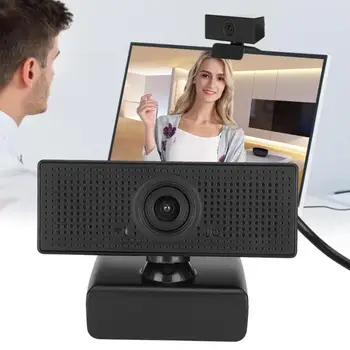

USB Webcam HD 1080P PC Live Camera Free Drive with Mic Computer USB Camera for Windows / Android / LinuX / IOS System Universal