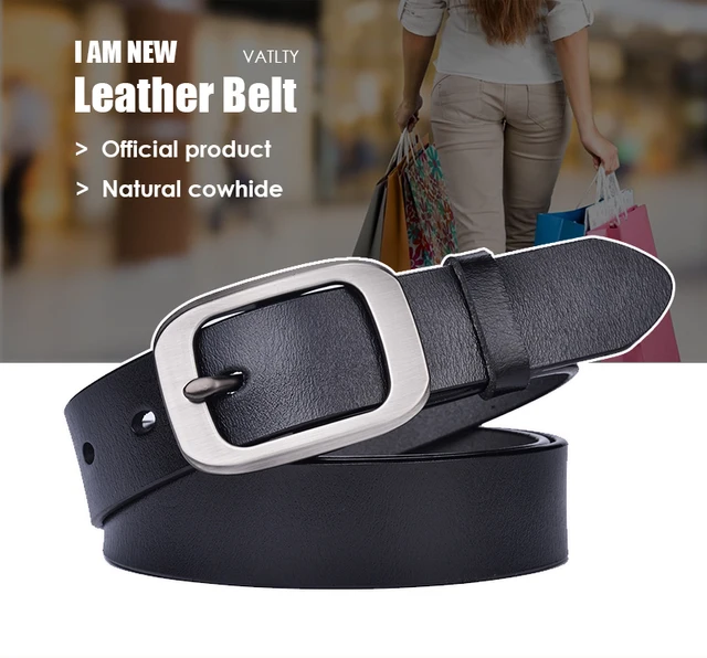 Cintura In Pelle Per Bambini Regolabile - Fibbia In Lega Per Ragazze E Ragazzi | Design Sottile E Colorato - Foto 3