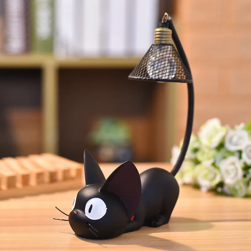 

Small Cat Night Light Led Night Lamp Creative Resin Cat Animal LED Night Lights Bed Room Decor Anime Lamp for Child Kids Toys