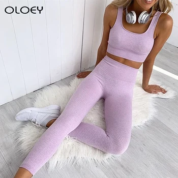 

Yoga Sets Workout Clothes For Women Ropa Deportiva Mujer Women'S Sports Suit Overalls Fitness Suit Fitness Gym Female Apparel