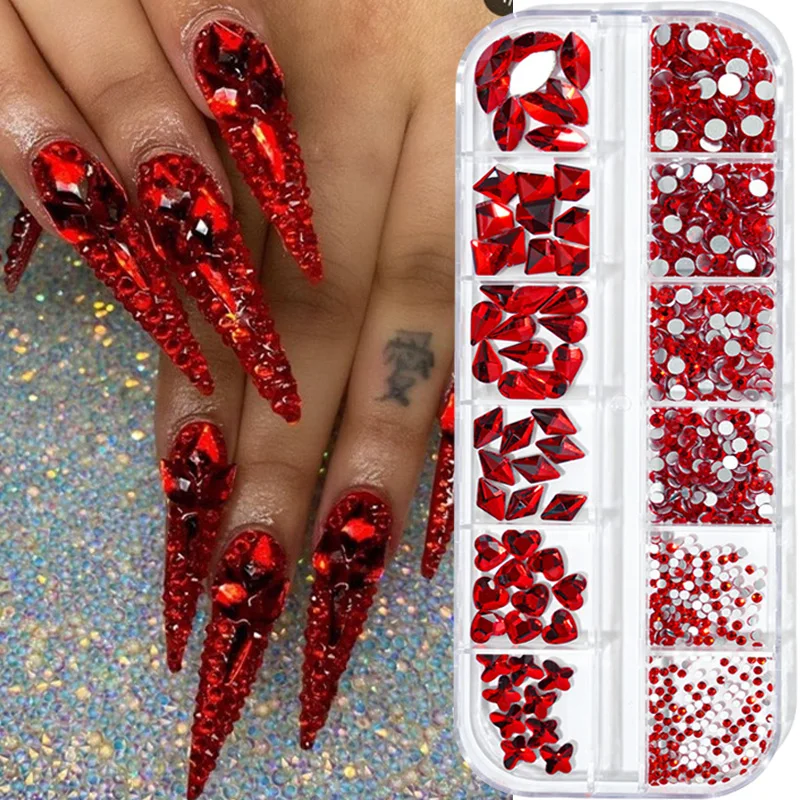 Jelly Rhinestone Kit - Curves & Sparkle Nail Designs