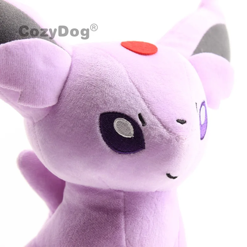 27 см аниме Espeon плюшевые игрушки кукла peluche милый пикачуэ Eevee серии плюшевые куклы Детские Дети подарок на день рождения Новые поступления