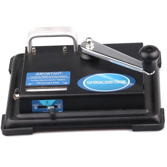 Machine A Rouler Le Tabac A Manivelle En Acier Inoxydable Machine Manuelle De Remplissage De Cigarettes Outil De Bricolage Pour Fumer Aliexpress
