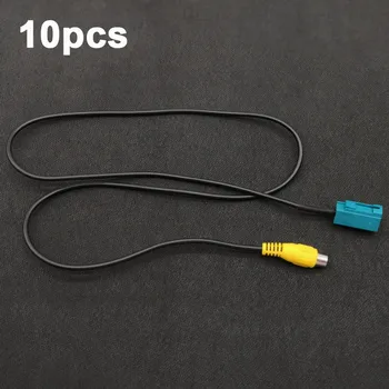 

10pcs Original Video Input Switch Reverse Camera RCA Adapter Cable For Mercedes-Benz C E GLK / Volvo S80L