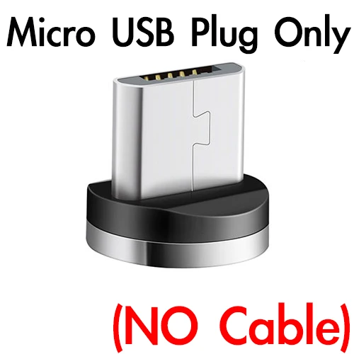 3 фута Магнитный Micro USB кабель-высокоскоростной 2.4A Макс зарядное устройство Шнур для Oukitel Y4800 C16 C15 C10 C11 C12/C13 Pro U17 U19 U22 C9 - Тип штекера: Micro USB Plug Only