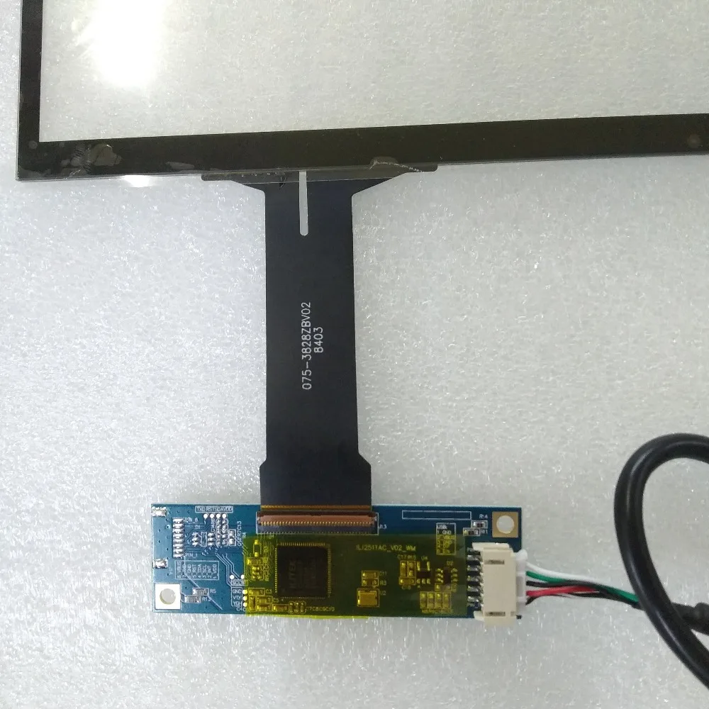 Универсальная совместимость с емкостным сенсорным Панель USB контроллер для 7 дюймов ЖК-дисплей светодиодный экран 16:10 дисплей монитор