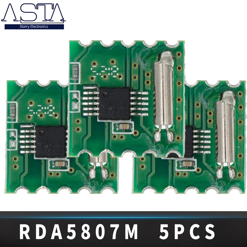 

5pcs FM Stereo Radio Module RDA5807M Wireless Module Profor RRD-102V2.0