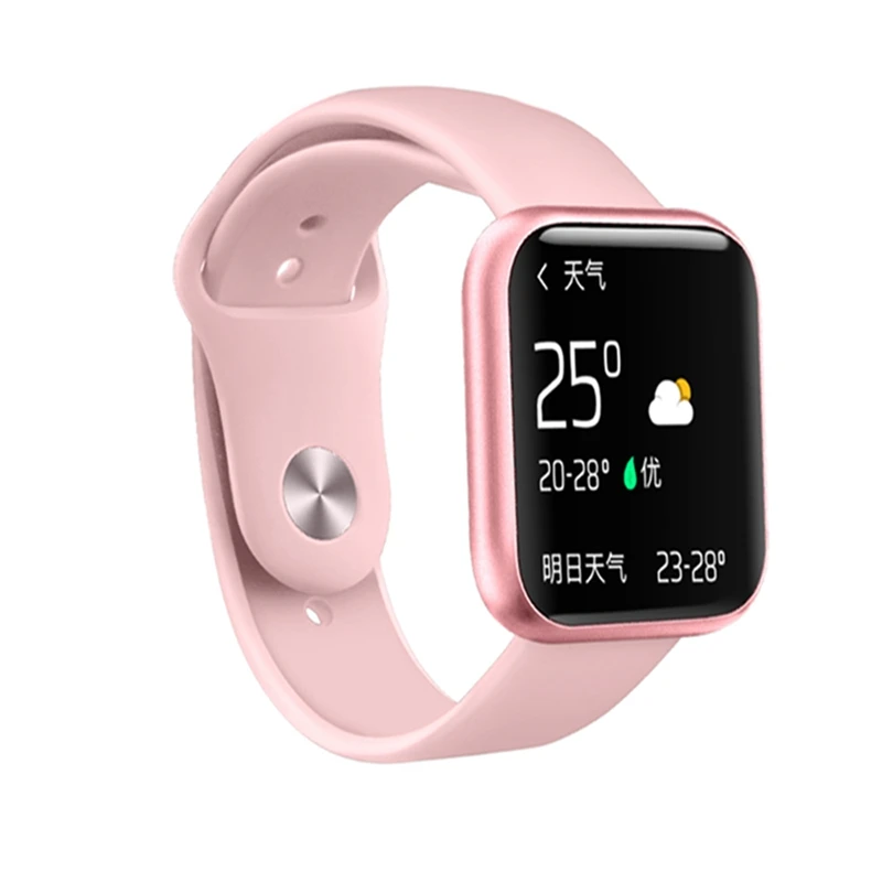Bakeey P80 Blood Pressure Monitor Sport Full Touch Screen Real-time Health Detection 8 Sports Mode 15Days Standby Smart Watch