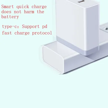 

45W 20V 3.25A Type C PD Fast Charger USB C Power Laptop Adapter for Macbook Pro Huawei Matebook HP DELL Switch