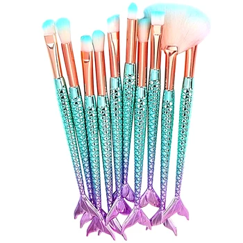 

Unicorn Contour Brush Professional Makeup Brush set Colorful spiral Blending Powder Foundation Cheek Brush Kits