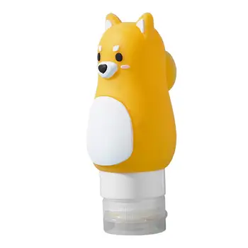 

1 Pc Travel Bottle Silicone Leakproof Portable Squeezable Refillable Lotion Containers for Liquid Soap Shower Gel Shampoo Lotion